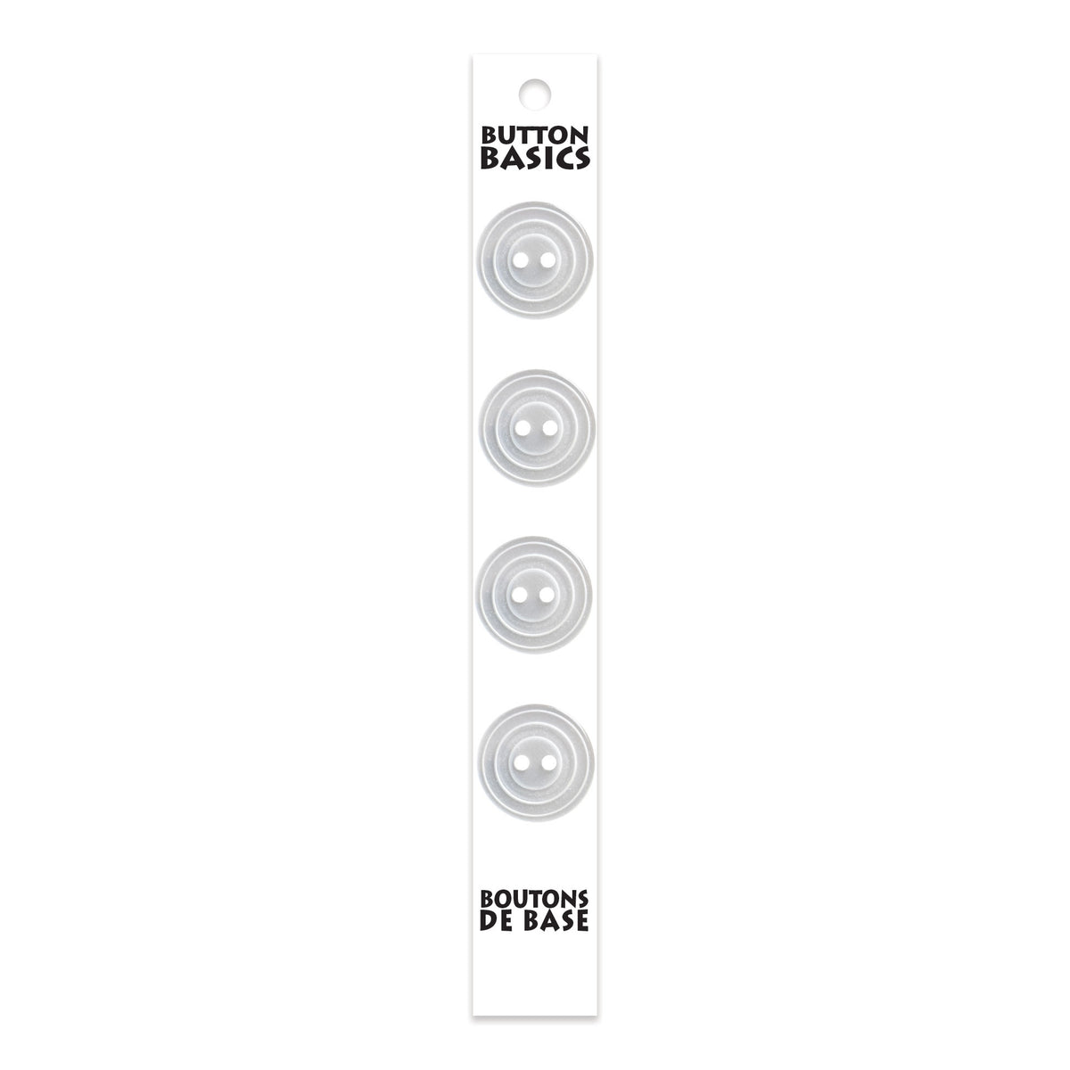 BUTTON BASICS 2 Hole Buttons - 18 mm (3/4 in.) - 4 pcs - verified H.A. Kidd additional view
