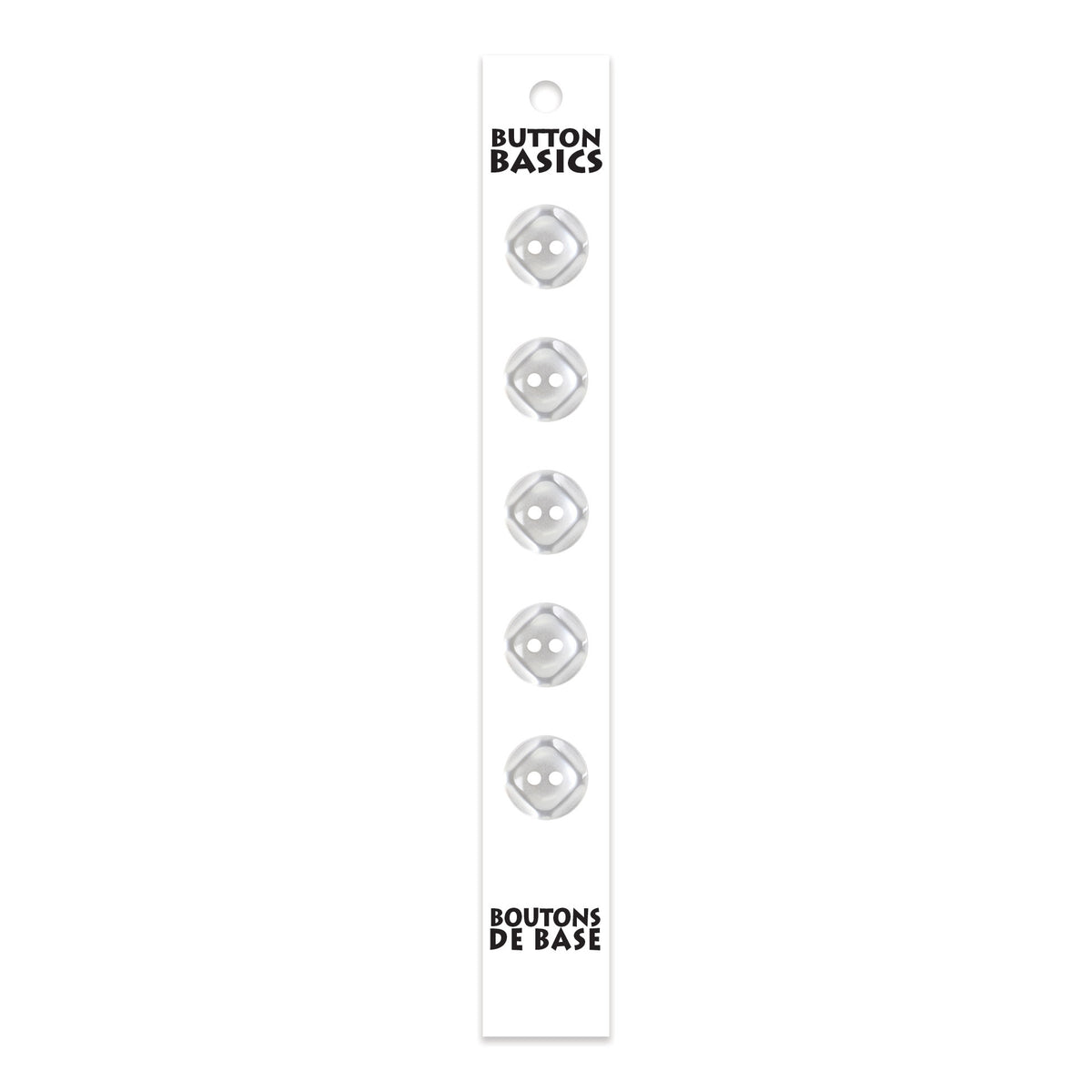 BUTTON BASICS 2-Hole Buttons — 13 mm (1/2 in.) — 5 pcs - verified H.A. Kidd additional view