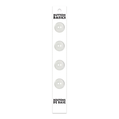 BUTTON BASICS 2-Hole Buttons – 15 mm (5/8 in.) – 4 Pack - verified H.A. Kidd additional view