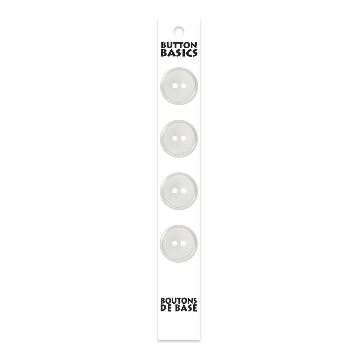 BUTTON BASICS 2-Hole Buttons – 18 mm (3/4 in.) – 4 Pack - verified H.A. Kidd additional view