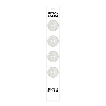 BUTTON BASICS 2-Hole Buttons – 18 mm (3/4 in.) – 4 Pack - verified H.A. Kidd additional view