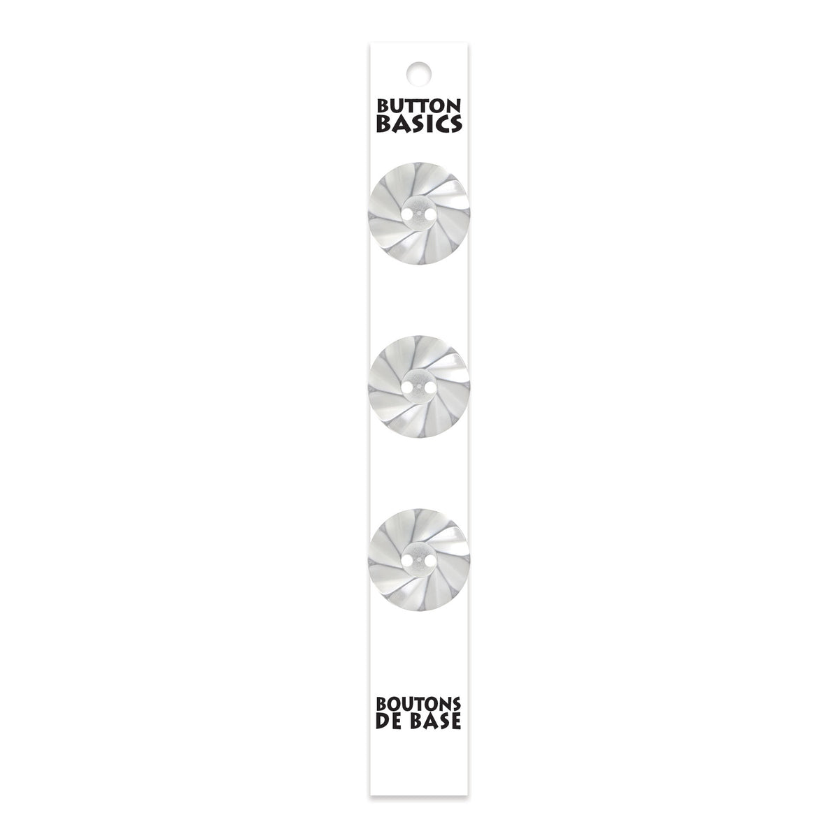 BUTTON BASICS 2 Hole Buttons - 20 mm (3/4 in.) - 3 pcs - verified H.A. Kidd additional view