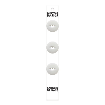 BUTTON BASICS 2 Hole Buttons - 19 mm (3/4 in.) - 3 pcs - verified H.A. Kidd additional view