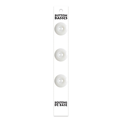 BUTTON BASICS 2 Hole Buttons - 19 mm (3/4 in.) - 3 pcs - verified H.A. Kidd additional view