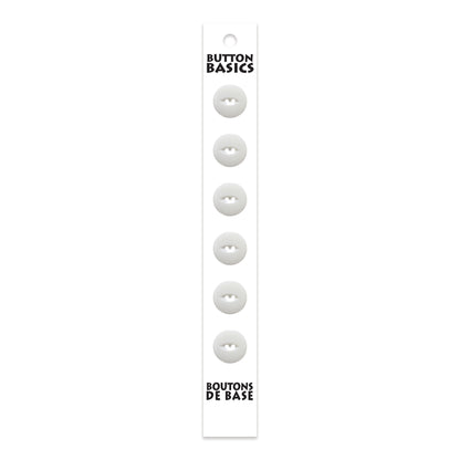 BUTTON BASICS 2-Hole Buttons – 12 mm (1/2 in.) – 6 pcs - verified H.A. Kidd additional view