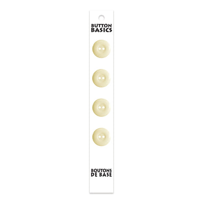 BUTTON BASICS 2-Hole Buttons – 15 mm (5/8 in.) – 4 pcs - verified H.A. Kidd additional view