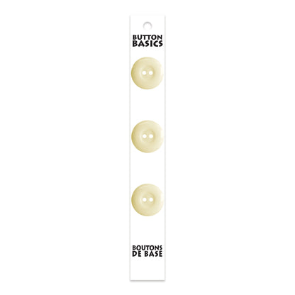 BUTTON BASICS 2-Hole Buttons – 19 mm (3/4 in.) – 3 pcs - verified H.A. Kidd additional view