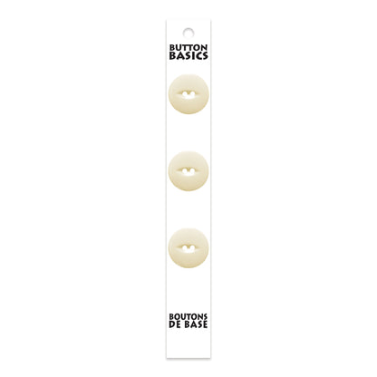 BUTTON BASICS 2-Hole Buttons – 19 mm (3/4 in.) – 3 pcs – alternate product view