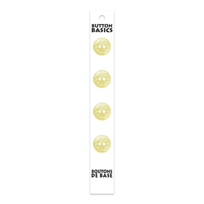 BUTTON BASICS 2-Hole Buttons – 15 mm (5/8 in.) – 4 Pack – alternate product view