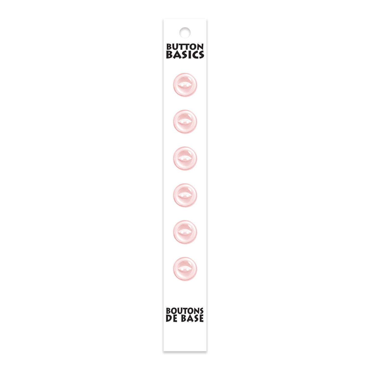 BUTTON BASICS 2-Hole Buttons – 11 mm (3/8 in.) – 6 pcs – alternate product view