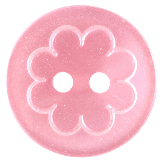 BUTTON BASICS 2‑Hole Buttons – 15 mm – 4 Pack
