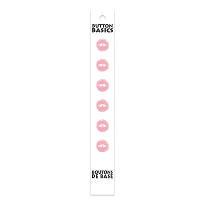 BUTTON BASICS 2-Hole Buttons – 10 mm (3/8 in.) – 6 pcs – alternate product view