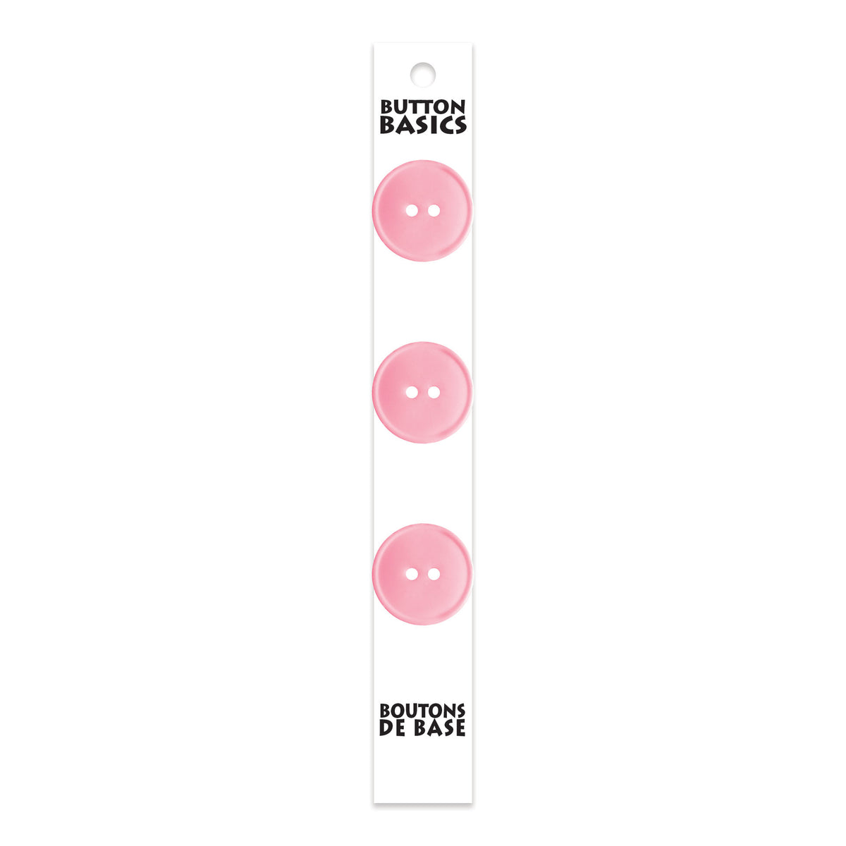 BUTTON BASICS 2-Hole Buttons – 19 mm (3/4 in.) – 3 pcs – alternate product view