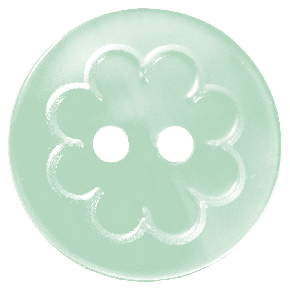 BUTTON BASICS 2‑Hole Buttons – 15 mm – 4 Pack