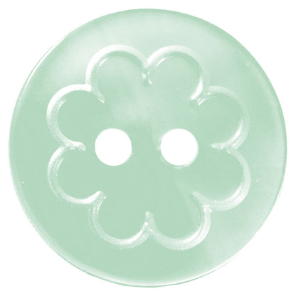 BUTTON BASICS 15 mm (5/8 in.) 2-hole buttons, 4-piece pack