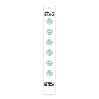 Button Basics 2-Hole Buttons – 11 mm (3/8 in.) – 6 pcs – alternate product view