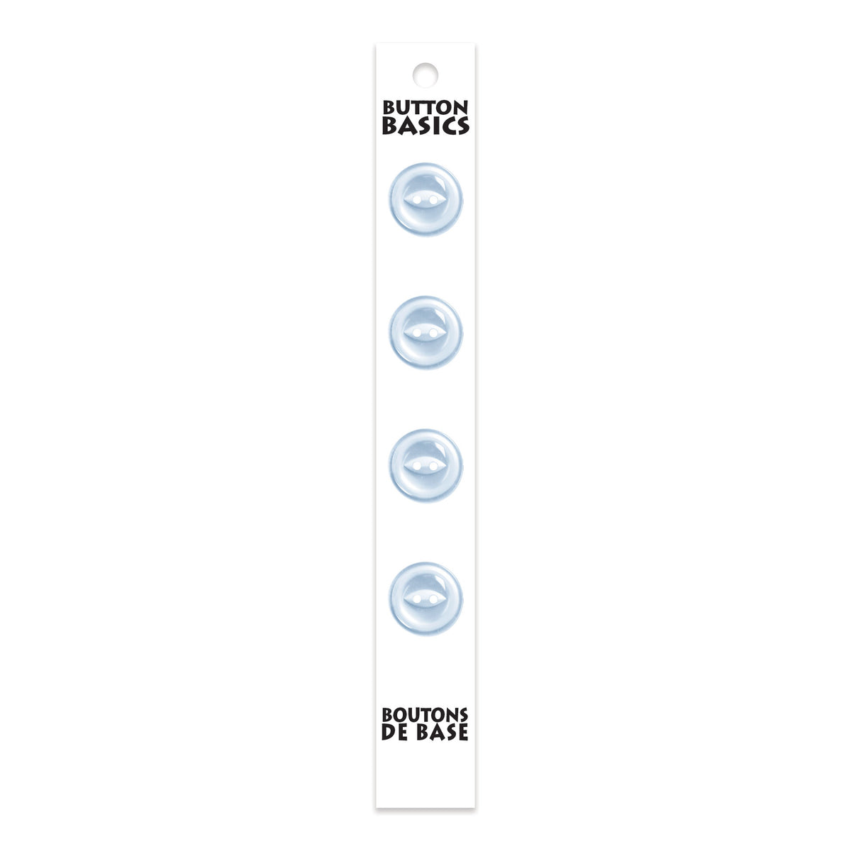 BUTTON BASICS 2-Hole Buttons – 14 mm (1/2 in.) – 4 pcs – alternate product view