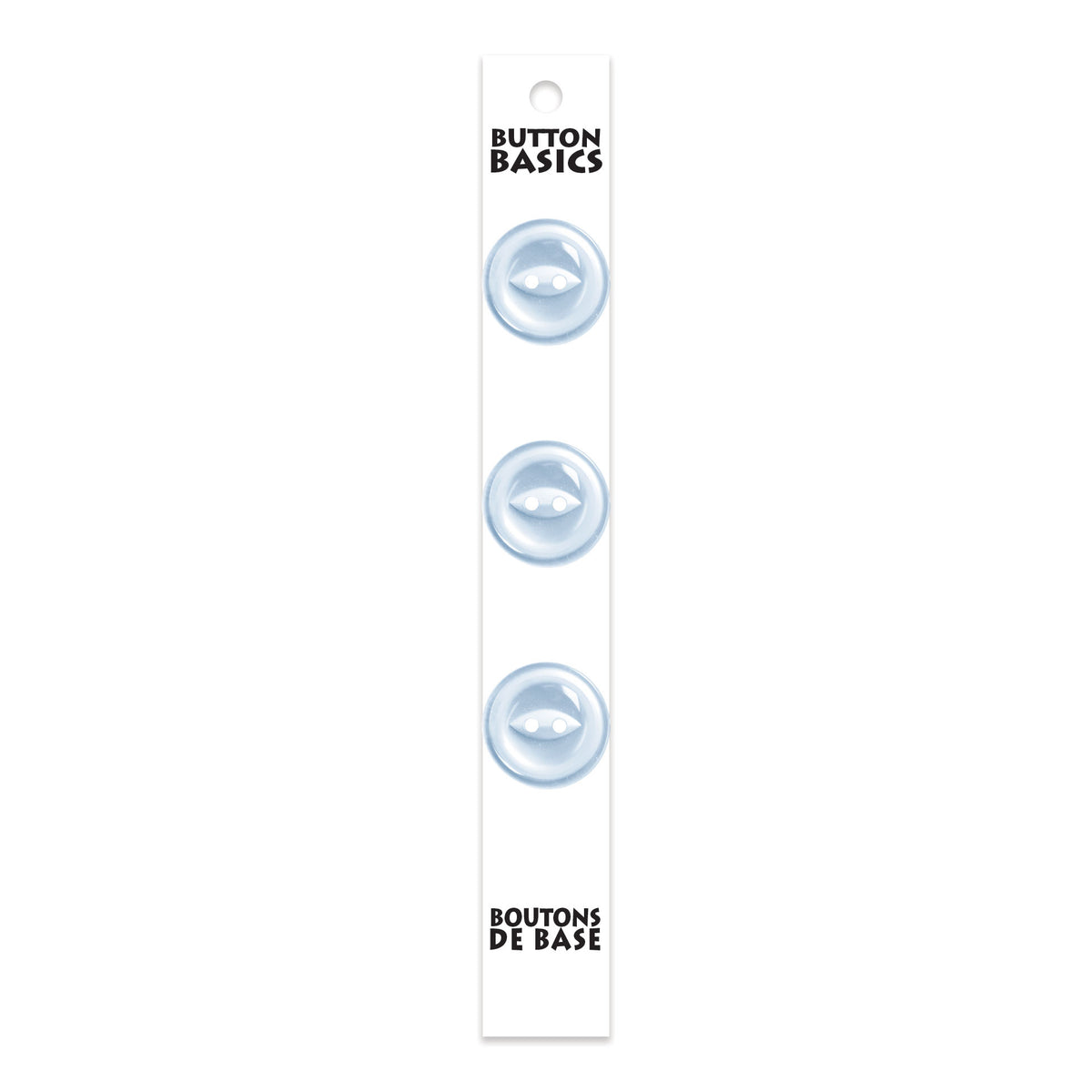 BUTTON BASICS 2-Hole Buttons – 19 mm (3/4 in.) – 3 pcs – alternate product view