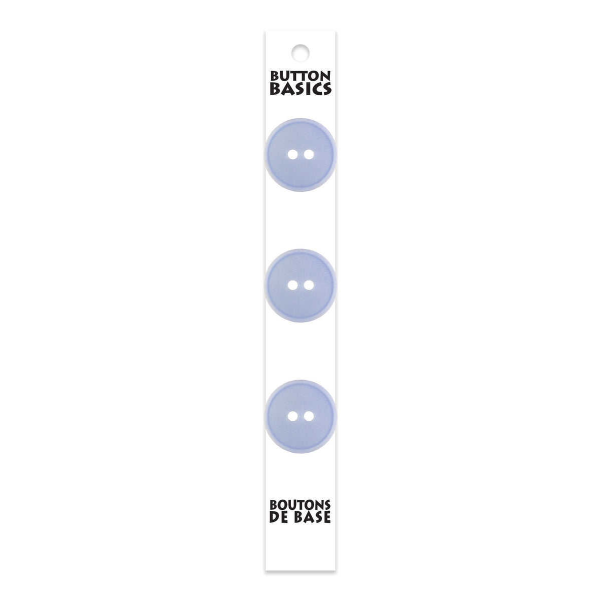 BUTTON BASICS 2-Hole Buttons — 19 mm (3/4 in.) — 3 pcs – alternate product view
