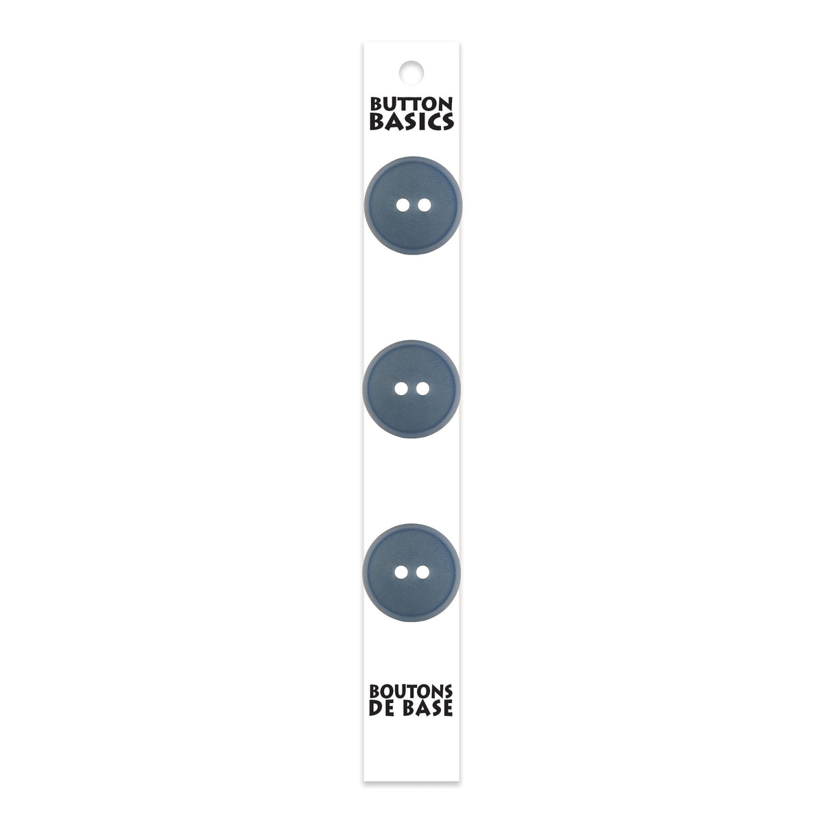 BUTTON BASICS 2-Hole Buttons – 19 mm (3/4 in.) – 3 Pack – alternate product view