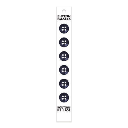 BUTTON BASICS 4-Hole Buttons – 12 mm (1/2 in.) – 6 pcs – alternate product view