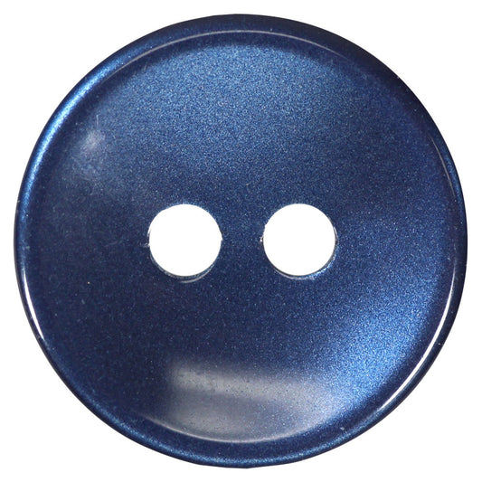 BUTTON BASICS 2‑Hole Buttons – 14 mm (1/2") – 5 pcs