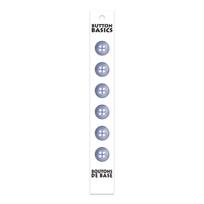 BUTTON BASICS 4-Hole Buttons – 12 mm (1/2 in.) – 6 pcs – alternate product view