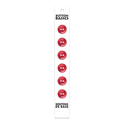 BUTTON BASICS 2-Hole Buttons – 12 mm (1/2 in.) – 6 pcs – alternate product view