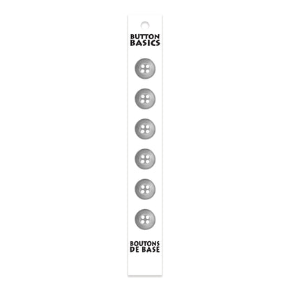 BUTTON BASICS 4-Hole Buttons – 12 mm (1/2 in.) – 6 pcs – alternate product view