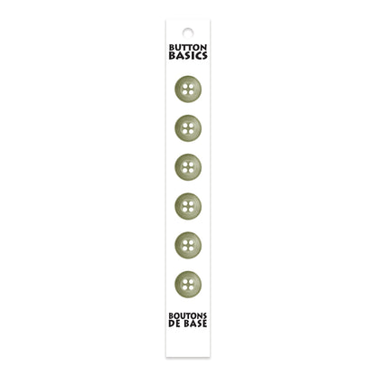 BUTTON BASICS 4-Hole Buttons – 12 mm (1/2 in.) – 6 pcs – alternate product view