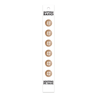 BUTTON BASICS 4-Hole Buttons – 12 mm (1/2 in.) – 6 pcs – alternate product view
