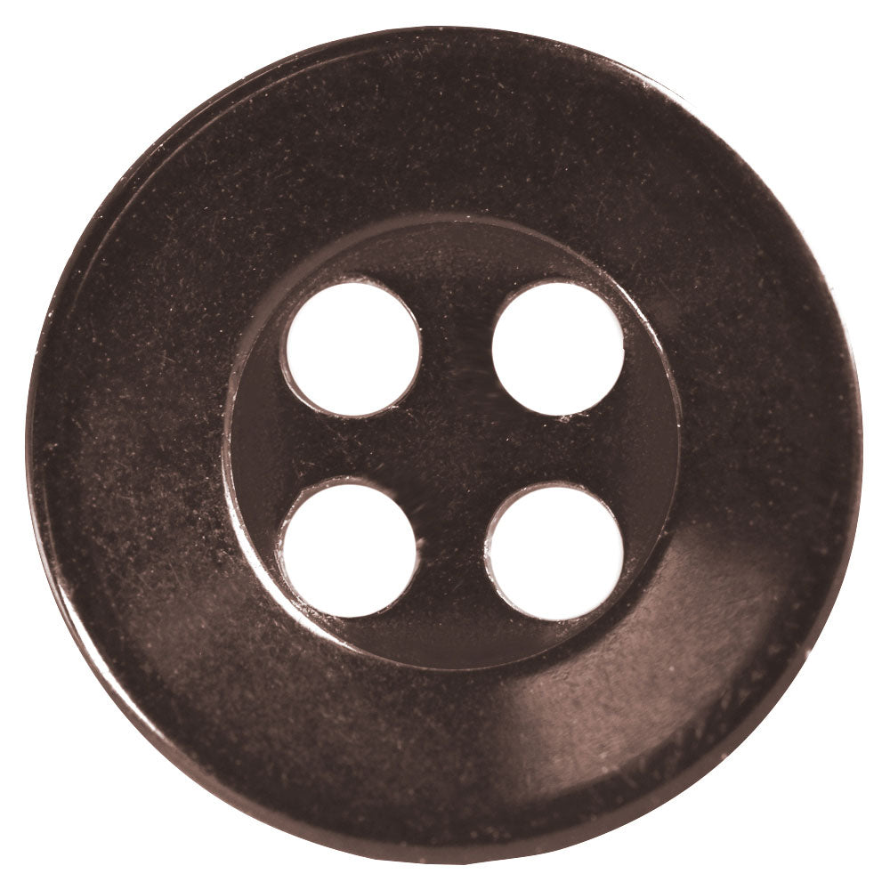 BUTTON BASICS 4‑Hole Buttons – 12 mm (1/2") – 6 pcs