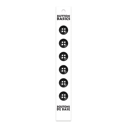 BUTTON BASICS 4-Hole Buttons – 12 mm (1/2 in.) – 6 pcs – alternate product view