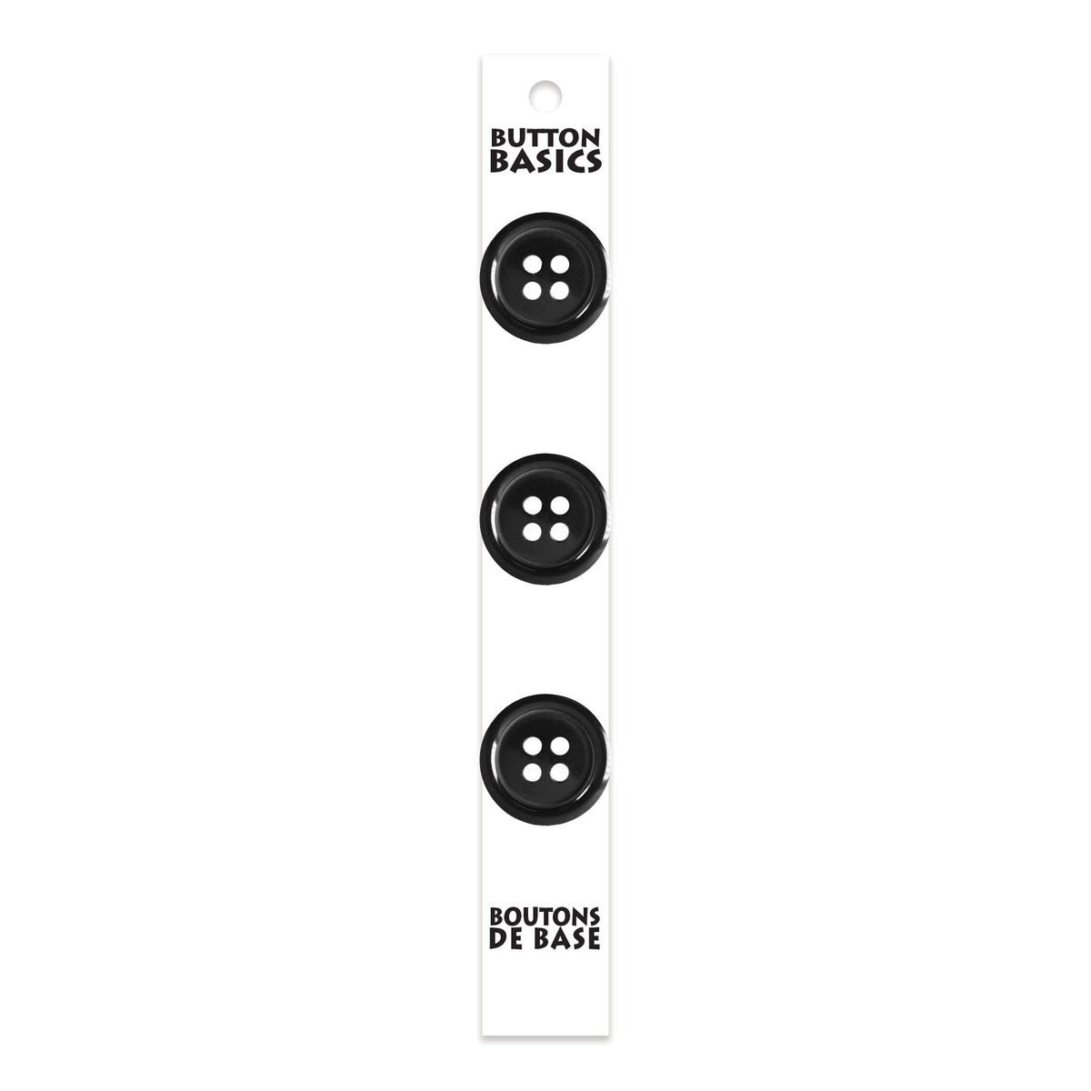 BUTTON BASICS 4-Hole Buttons – 20 mm (3/4 in.) – 3 pcs – alternate product view