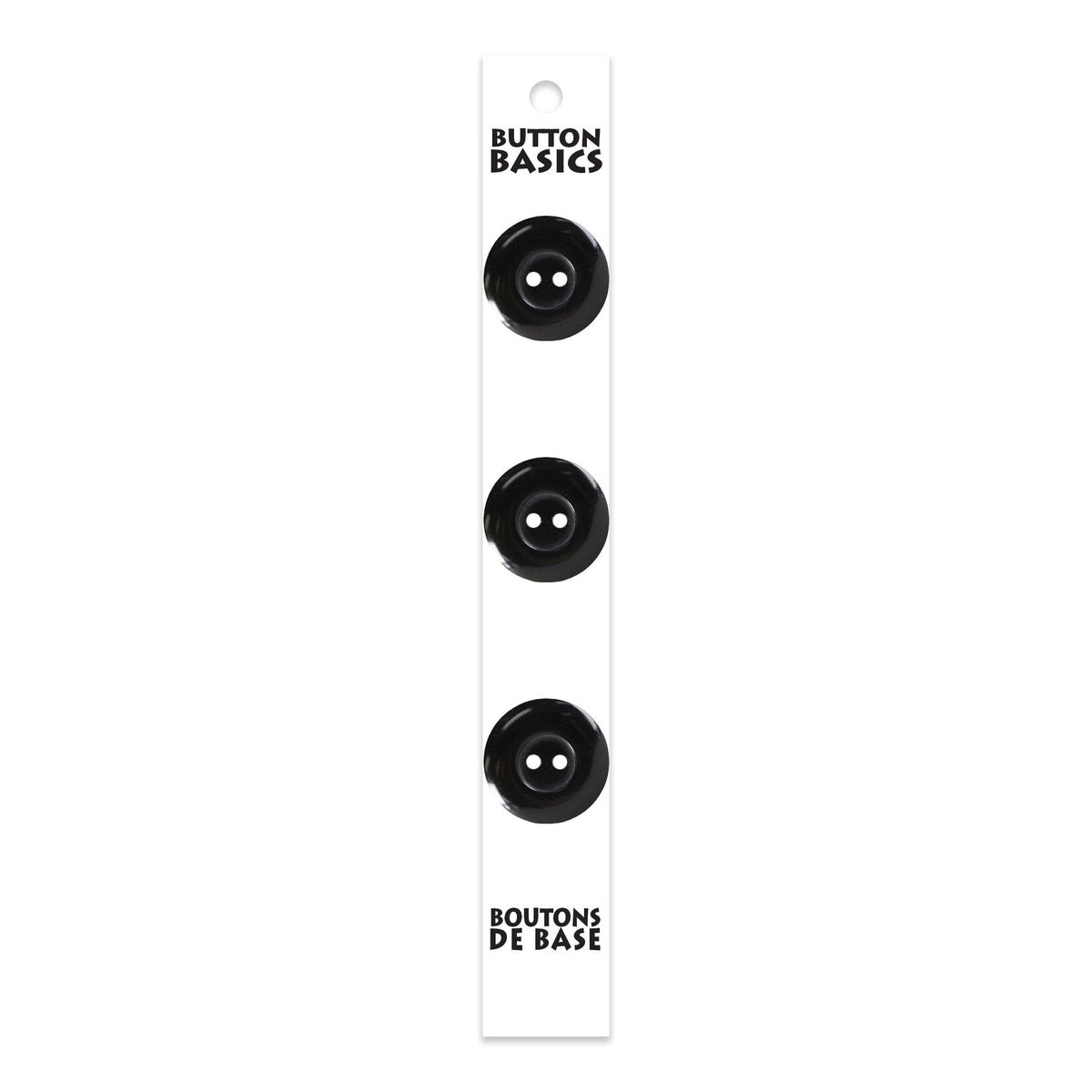 BUTTON BASICS 2-Hole Buttons – 19 mm (3/4 in.) – 3 pcs – alternate product view