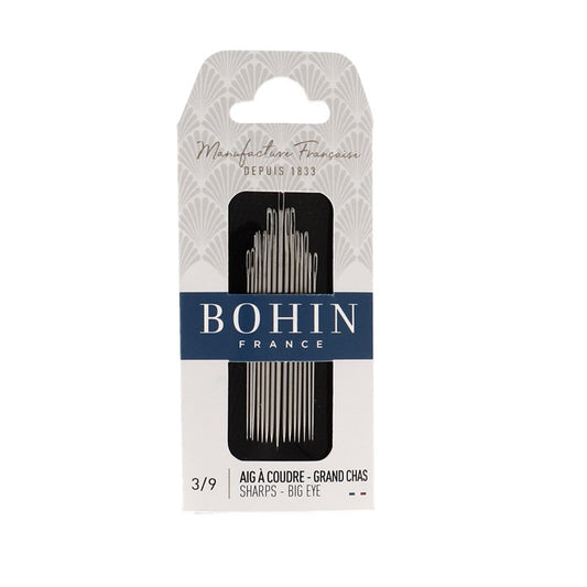 BOHIN Sharps Needles Number Assorted 3/9 Big Eye