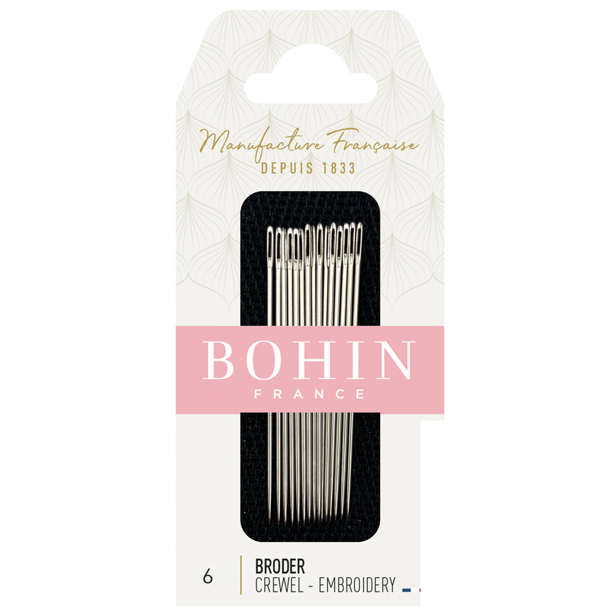 BOHIN Embroidery Needles Number 6