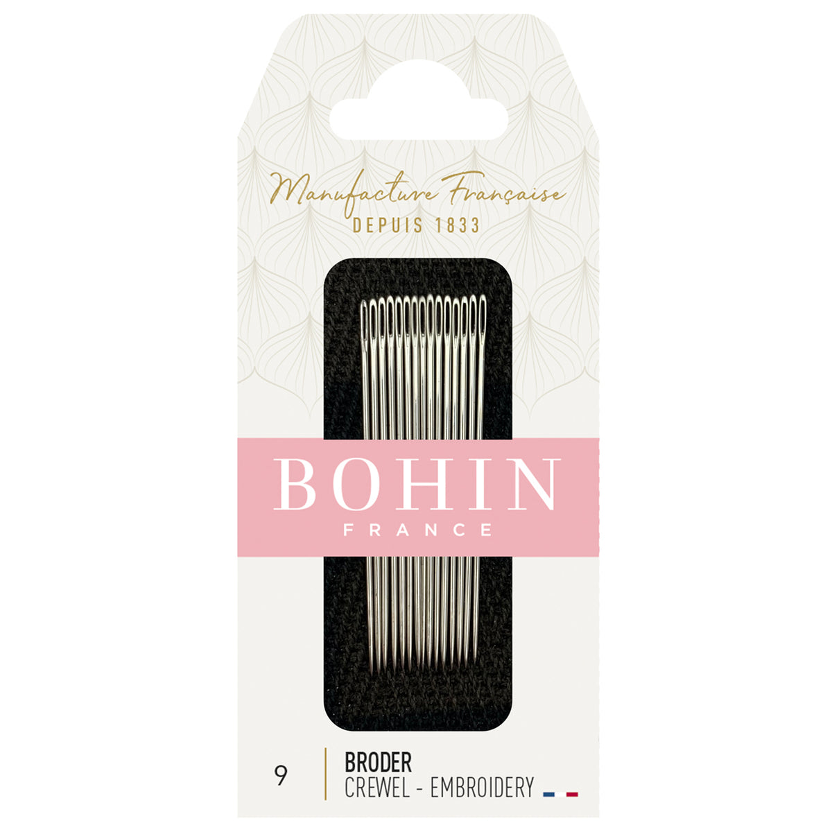 BOHIN Embroidery Needles Number 9