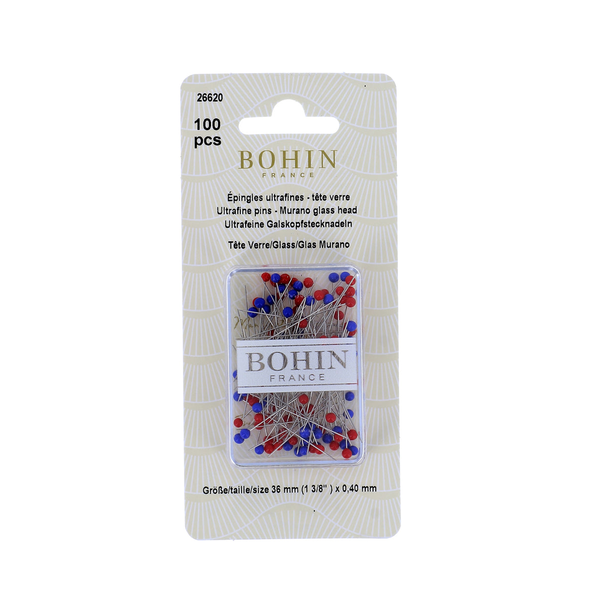 BOHIN Ultra Fine Pins 36 X 0.40mm. MP80