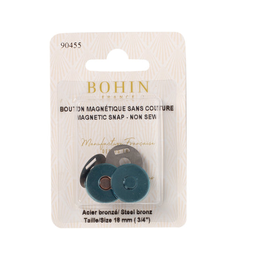 BOHIN Magnet Snap Bronze 3/4 in. X 1