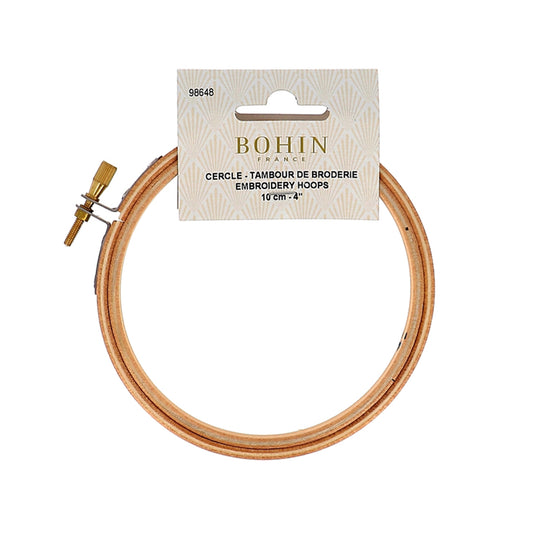 BOHIN Embroidery Hoops 10cm - 4 in. X 1