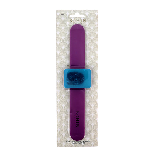 BOHIN Magnetic Pincushion Bracelet - Purple - Blister