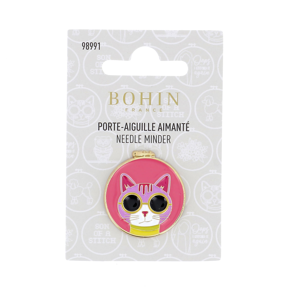 BOHIN Needle Minder (Magnetic) - 28mm/1 in. - Blister - C