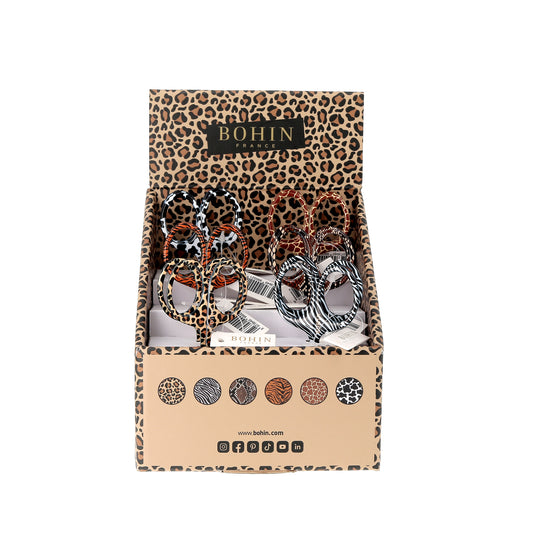 BOHIN Scissors Fancy Savage Designs Display X 12