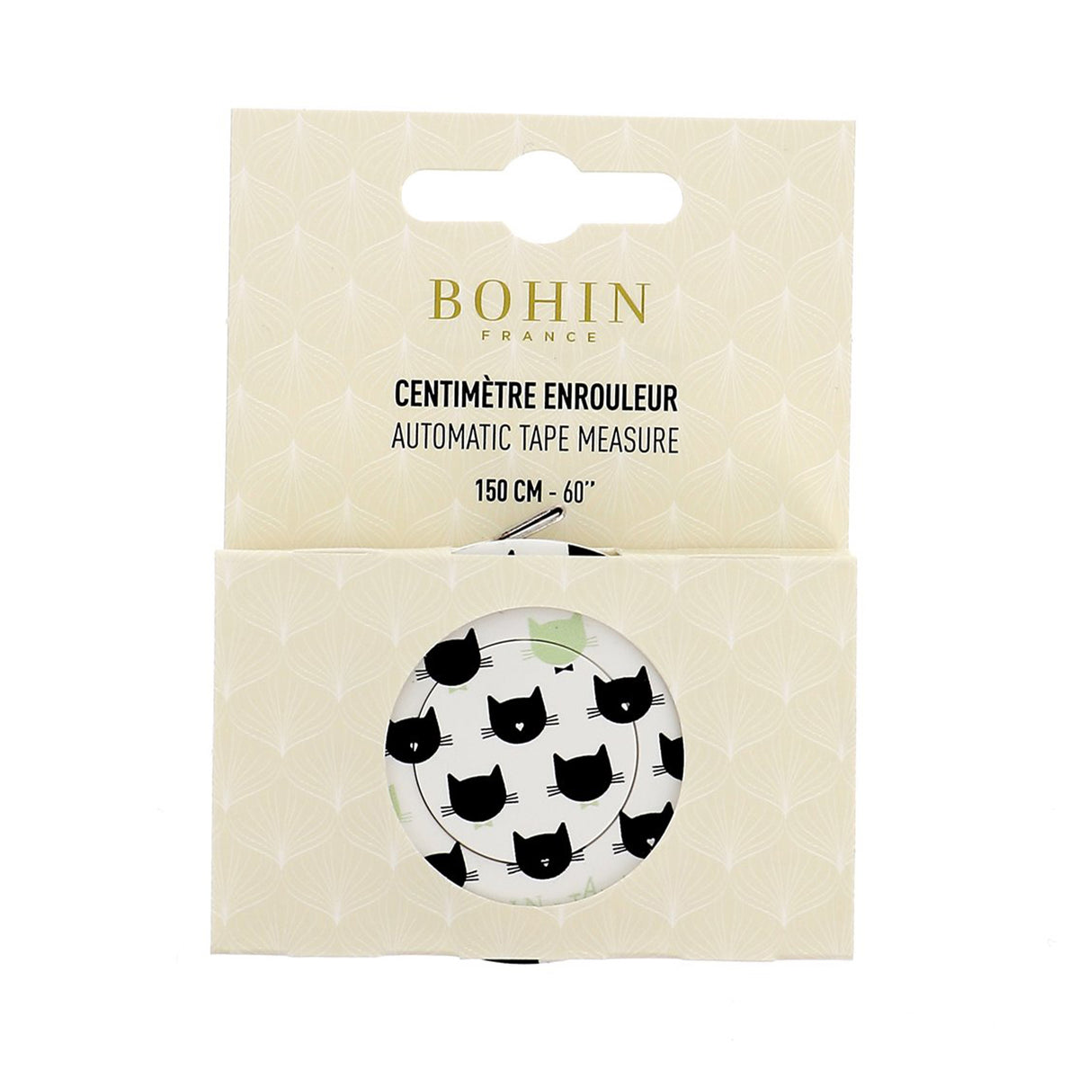 BOHIN Automatic Tape Measure - Audrey Jeanne #2 - 60' - Blister