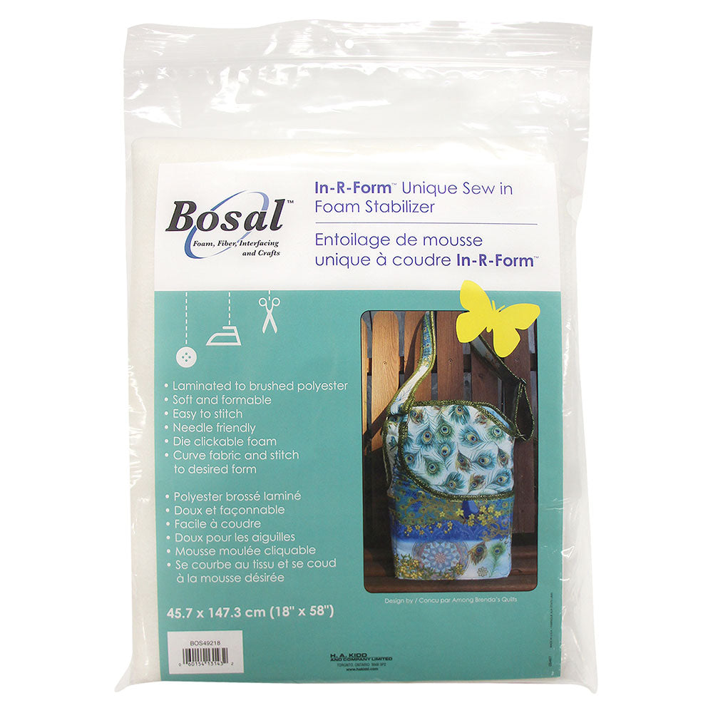 BOSAL In-R-Form Unique Sew-In Foam Stabilizer - 45.7 x 147.3 cm (18" x 58")