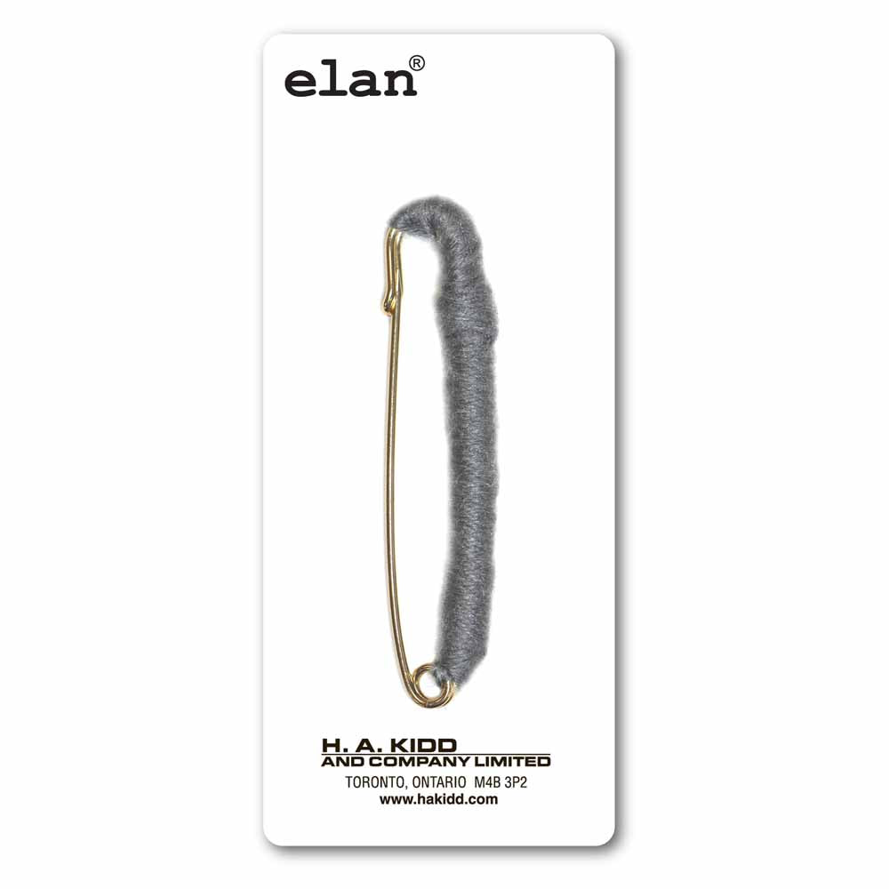 ELAN Shawl Pin - 102mm (4") - Grey
