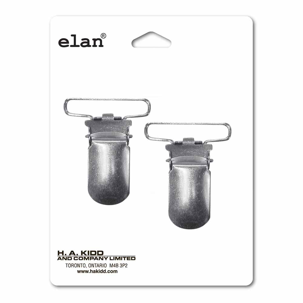ELAN Suspender Clip - 25mm (1") - Silver