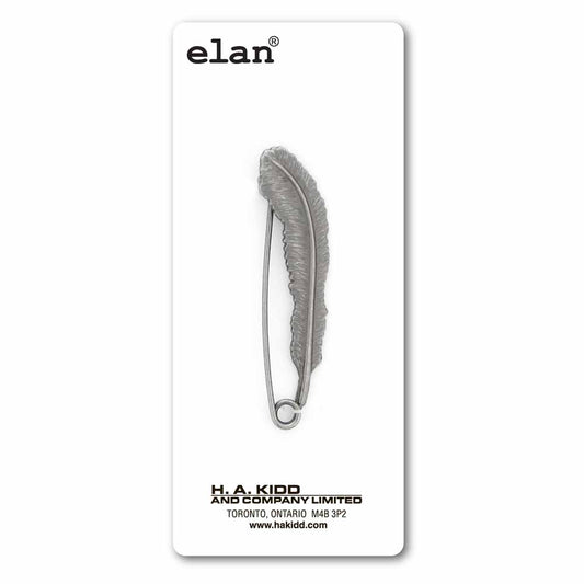 ELAN Shawl Pin - 87mm (3 3/8") - Antique Silver