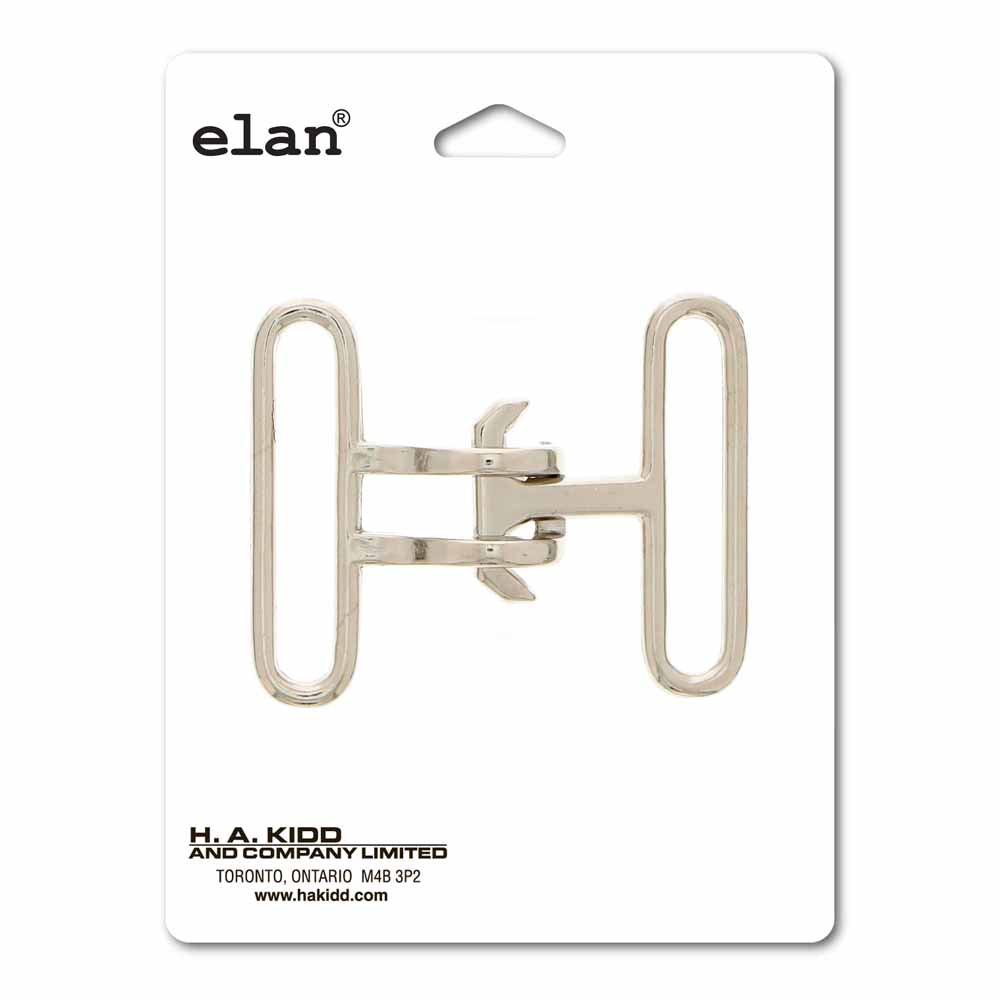 ELAN Metal Clasp - 38mm (1 1/2") - Silver